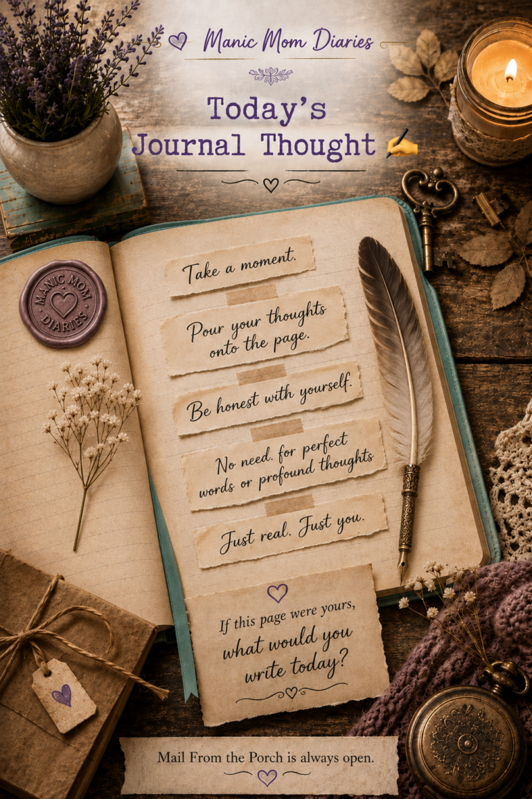 Today’s Journal Thought ✍️ ♡•4