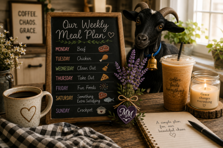 BETWEEN COFFEE & CHAOS: Why I Meal Plan Even When I Don’t Feel Like It