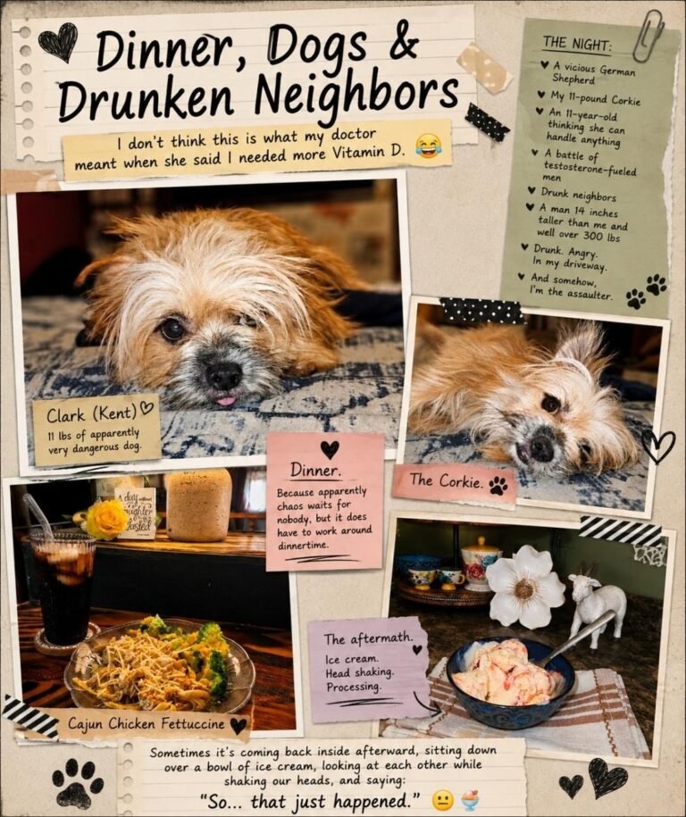 Dinner, Dogs & Drunken Neighbors: