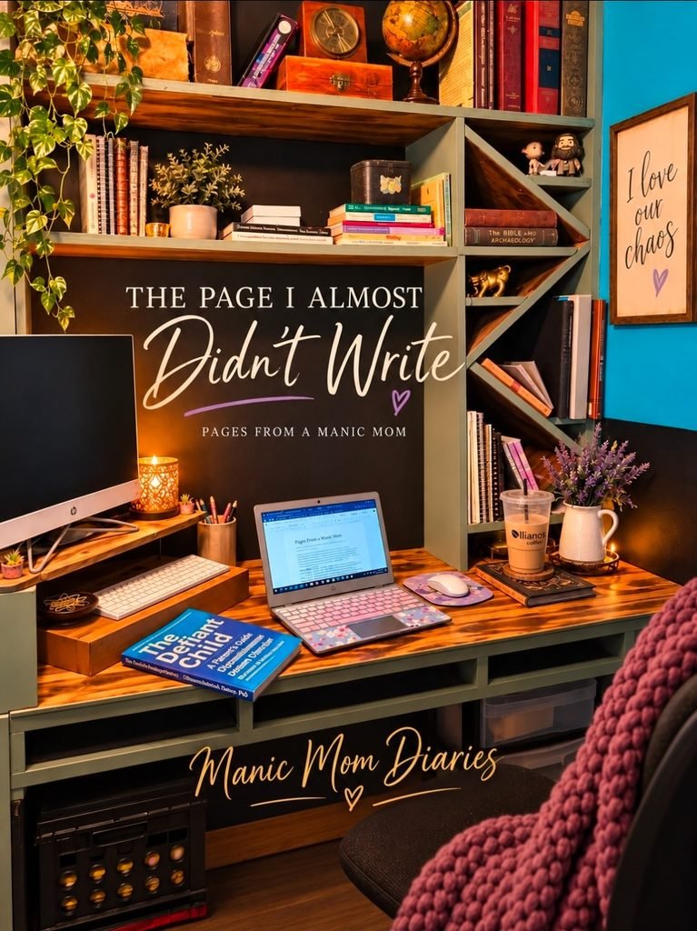 BETWEEN COFFEE & CHAOS: The Page I Almost Didn’t Write